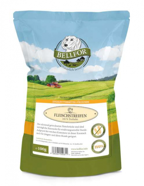 Trockenfleisch Bellfor Truthahn 100g